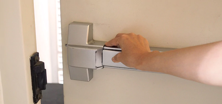 Roller Gate Panic Bar Installation in Cupertino, California